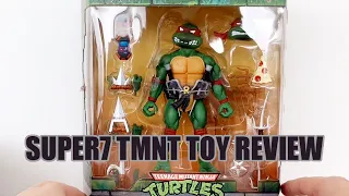 SUPER 7 Teenage Mutant Ninja Turtles ULTIMATES! Wave 1 Raphael Toy Review!