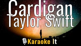 Cardigan - Taylor Swift (Karaoke Version) 4K