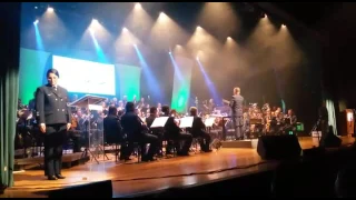 Banda do DCTA, apresentação semana da asa. Hino dos Aviadores