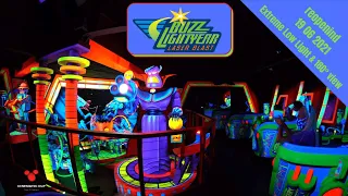 4K 2021 BUZZ LIGHTYEAR LASER BLAST EXTREME LOW LIGHT & 180° VIEW REOPENING 19/06 PARIS