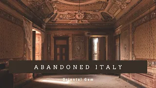 Incredible ITALIAN PALACE with hand painted rooms. Abandoned Italy - Oriental Gem