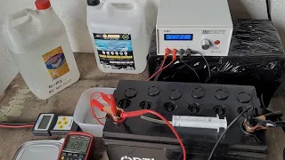 Regeneracja akumulator ŻELOWY i oszukany magazyn energii LiFePo4