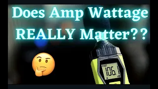 Does Amp Wattage REALLY Matter?!?! | Solid State vs Tube Amp Wattage/Volume Test!!!