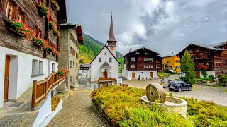 Biel in Valais is a little-known Swiss village that's worth a visit 🇨🇭 Switzerland 4K