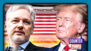 Trump Floats Assange PARDON To Tim Pool