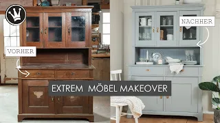 DIY - Möbel PERFEKT mit Kreidefarbe streichen | EXTREM Möbel Makeover | DekoideenReich