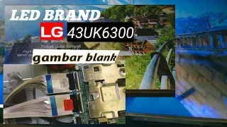 Tv Led LG 43UK6300 Gambar Blank