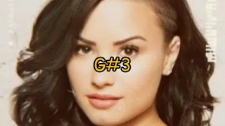 Demi Lovato / Wildfire Vocal Climax (F3-G#5-Eb7)