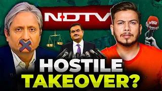 NDTV Hiding Facts about Adani Takeover | NDTV seeks to block Adani takeover | Nitish Rajput | Hindi