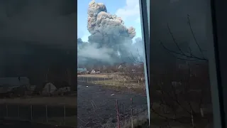 Крылатыми ракетами уничтожен склад боеприпасов в Калиновке, Винницкая область