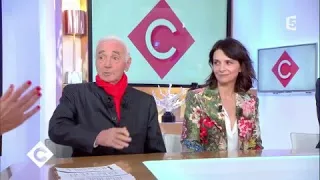 Charles Aznavour - Juliette Binoche : les monuments français - C à Vous - 22/09/2017