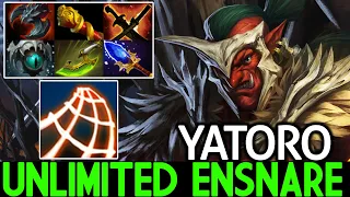 YATORO [Troll Warlord] Unlimited Ensnare Top Pro Carry Gameplay Dota 2