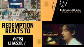 'Le Jazz de V' Live Clip #2023BTSFESTA (Redemption Reacts)