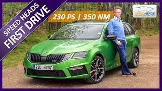 2017 Skoda Octavia RS Facelift Test (2.0 TSI mit 230 PS) - Fahrbericht - Review - Speed Heads