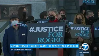 Rally calls on Colorado Gov. to reduce truck driver Rogel Aguilera-Mederos 110-year sentence l ABC7