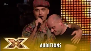 Robbie Williams Makes Andy Hofton´s Dream Come True! | The X Factor UK 2018