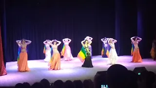Концертное выступление школы восточного танца "Арабика"