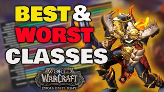 TOP 5 BEST AND WORST DPS CLASSES FOR RAIDING | Fury warrior good??! (DRAGONFLIGHT BETA)