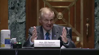 Senator Manchin questions NASA Administrator during Senate Appropriations Committee Hearing.