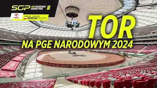 Żużel. Grand Prix Warszawa 2024 - przygotowania i budowa toru