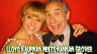 Lloyd Kaufman meets Hannah Grover | Toxic Avenger The Musical | Southwark Playhouse | FRAZER BROWN