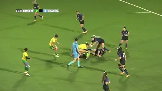 Argentina 20 -  Brasil 12 #LasYaguaretes #SAR7s