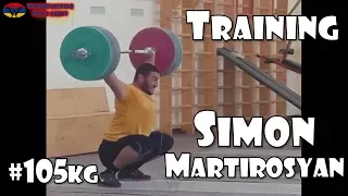 Simon Martirosyan (ARM, 105KG) | Olympic Weightlifting Training | Motivation