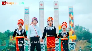 Jinghpo Wunpong Amyu sha ni, Myit hkrum manau nau nga ga. ( Kachin, Jinghpo, Singpho - Manau Song)