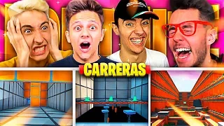 Hemos jugado una CARRERA TRIPLE en Fortnite... - ESCUADRÓN SALCHICHÓN