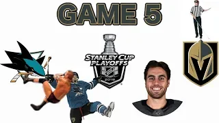 SHARKS vs. GOLDEN KNIGHTS Game 5 - Cynalysis