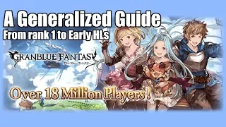 GBF | Generalized Guide for Rank 1s to Early HL players