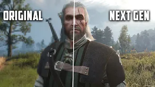 The Witcher 3 Original vs Next Gen - side by side comparison