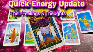 Hindi-Urdu 💛💜 Quick Energy Update 💜💛 Their Feelings & Thoughts 💜💛 Timeless Tarot 💜💛