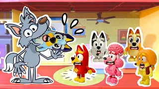 BLUEY - El lobo y los siete cabritos - Cuento infantil JUGUETES BLUEY