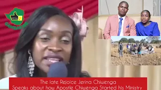 The Late Wife of Apostle Talent Chiwenga Last Testimony