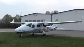 Take off - Tecnam p2006t - Kobylnica airfield