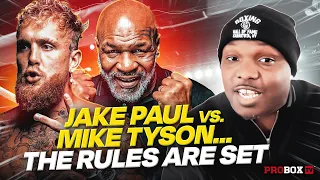 The rules are official for the Jake Paul vs. Mike Tyson fight this summer.