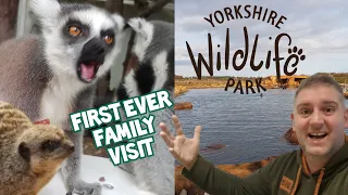 Yorkshire Wildlife Park VLOG January 2023 | FIRST Family Visit!