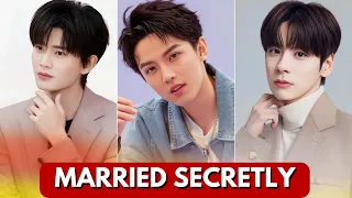 TOP 10 CHINESE ACTORS WHO GOT MARRIED SECRETLY IN 2024 | HANDSOME CHINESE ACTORS, #chinesedrama