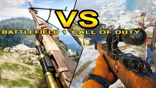 Call of Duty WWII VS Battlefield 1 Full Comparison