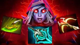 58Kills Drowranger Insane 1300+ GPM with 221K Damage Dealt Dota 2