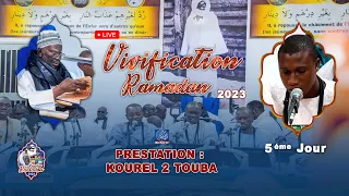 🔴LIVE | VIVIFICATION Ramadan | 'إحياء رمضان' I Résidence Cheikhoul Khadim | 2023, Jour 05