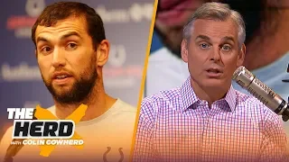 Colin Cowherd's full reaction to Andrew Luck's surprise retirement | NFL | THE HERD