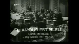 L'amour est bleu - Luxembourg 1967 - Eurovision songs with live orchestra