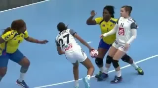 France vs D.R.Congo | Highlights | 22nd IHF Women's Handball World Championship, DEN 2015