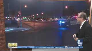 Fatal crash involving pedestrian on Las Vegas Blvd.