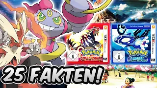 25 FAKTEN über Pokemon OMEGA RUBIN und ALPHA SAPHIR welche du vielleicht nicht kennst!