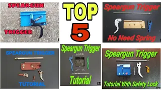 Speargun Trigger Mechanism  / Trigger Senapang Ikan / Tembak Ikan