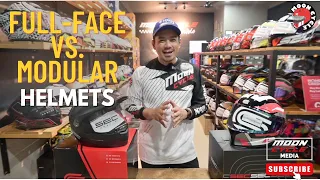 Full-Face or Modular Helmet? | Advantage and Disadvantages | Sagutin natin yan! | Comparison Video