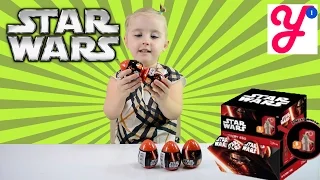 СЮРПРИЗЫ КИНДЕРЫ ЗВЕЗДНЫЕ ВОЙНЫ ОТ TPF - STAR WARS MYSTERY EGGS TPF SURPRISE EGGS